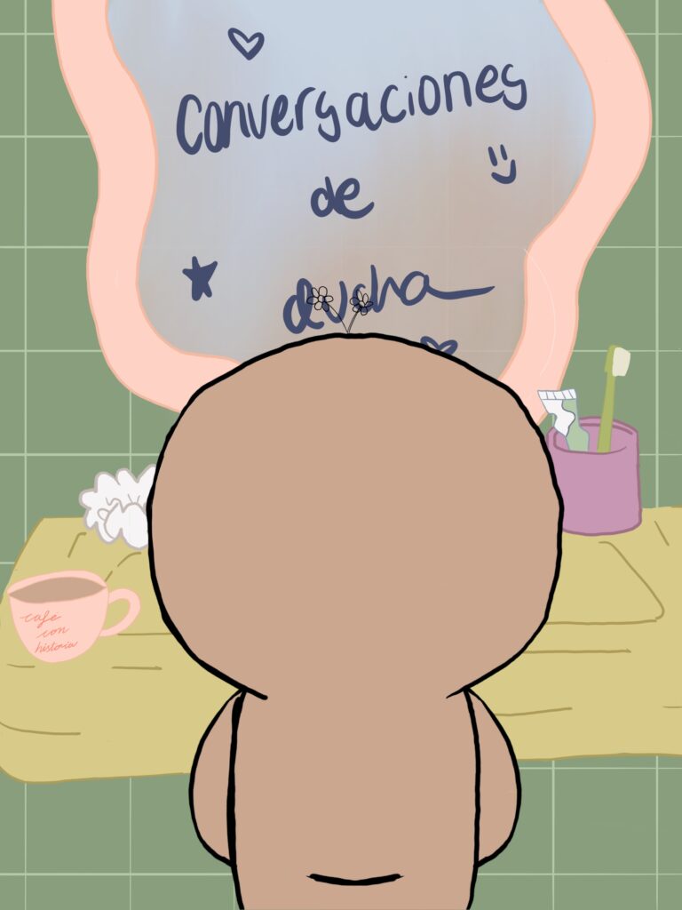 Anécdotas: bollito en conversaciones de ducha.